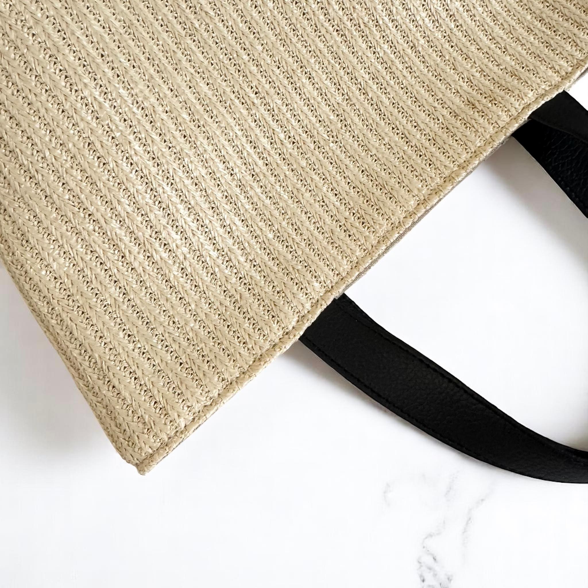 インド刺繍 かごバッグ 軽量/ナチュラル | 9枚目